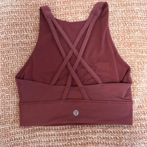 Lululemon long line sports bra